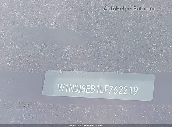 W1N0J8EB1LF762219 2020 MERCEDES-BENZ GLC 300 COUPE Black Շարժիչի բաժամունքի տեսք