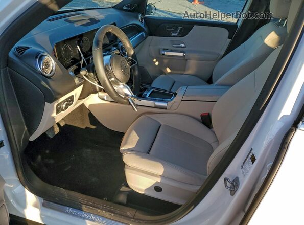 W1N4M4GB6SW403512 2025 MERCEDES-BENZ GLB-CLASS Белый Вид салона спереди