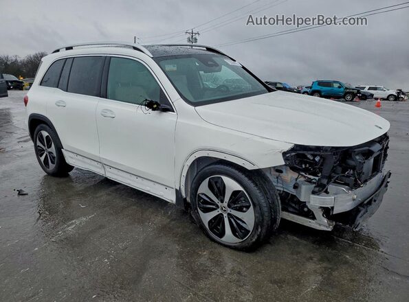 W1N4M4GB6SW403512 2025 MERCEDES-BENZ GLB-CLASS Белый Передняя правая четверть