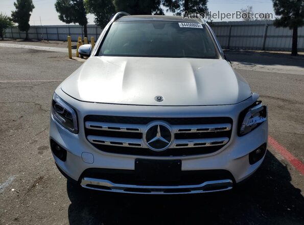 W1N4M4HB0MW102784 2021 MERCEDES-BENZ GLB-CLASS Silver Вид спереду