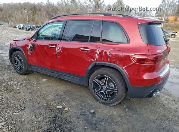 W1N4M4HB0SW422555 2025 MERCEDES-BENZ GLB-CLASS Красный Задняя левая четверть