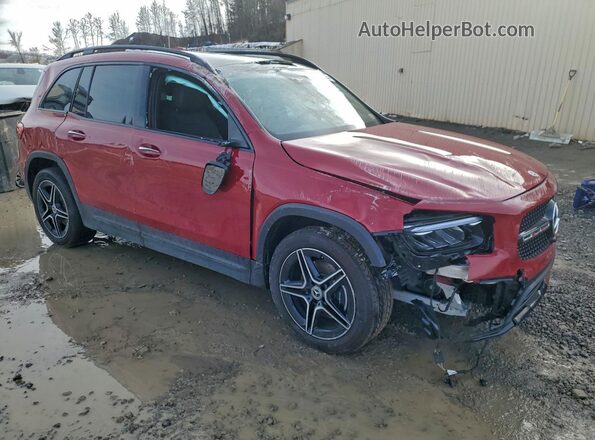 W1N4M4HB0SW422555 2025 MERCEDES-BENZ GLB-CLASS Красный Передняя правая четверть