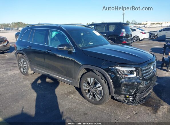 W1N4M4HB1SW421737 2025 MERCEDES-BENZ GLB-CLASS Черный Передняя правая четверть
