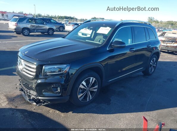 W1N4M4HB1SW421737 2025 MERCEDES-BENZ GLB-CLASS Черный Передняя левая четверть