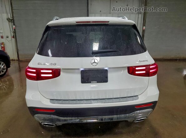 W1N4M4HB3SW409556 2025 MERCEDES-BENZ GLB-CLASS White Widok z tyłu