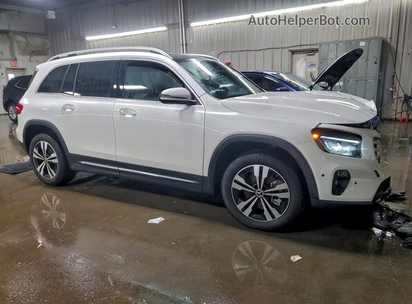 W1N4M4HB3SW409556 2025 MERCEDES-BENZ GLB-CLASS White Przód prawy