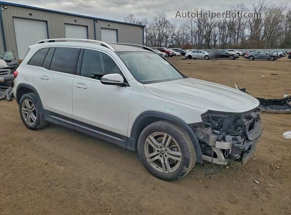 W1N4M4HB5PW300667 2023 MERCEDES-BENZ GLB-CLASS Белый Передняя правая четверть