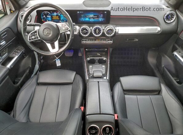 W1N4M4HB5PW300667 2023 MERCEDES-BENZ GLB-CLASS Белый Вид панели приборов