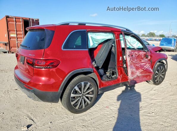 W1N4M4HB6LW033386 2020 MERCEDES-BENZ GLB-CLASS Red Tył prawy