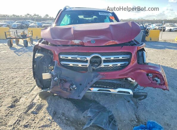 W1N4M4HB6LW033386 2020 MERCEDES-BENZ GLB-CLASS Red Widok z przodu