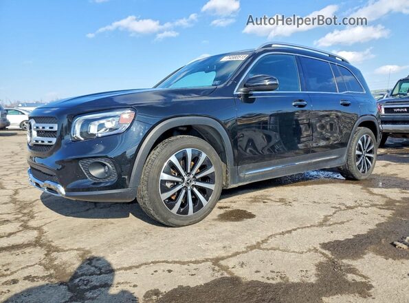W1N4M4HB7PW270779 2023 MERCEDES-BENZ GLB-CLASS Черный Передняя левая четверть