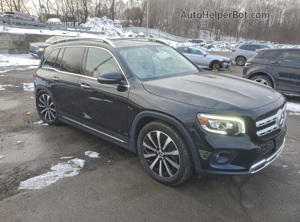 W1N4M4HB8PW317950 2023 MERCEDES-BENZ GLB-CLASS Черный Передняя правая четверть