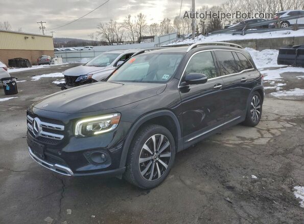 W1N4M4HB8PW317950 2023 MERCEDES-BENZ GLB-CLASS Черный Передняя левая четверть