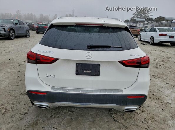 W1N4N4HB1MJ244331 2021 MERCEDES-BENZ GLA Белый Вид сзади