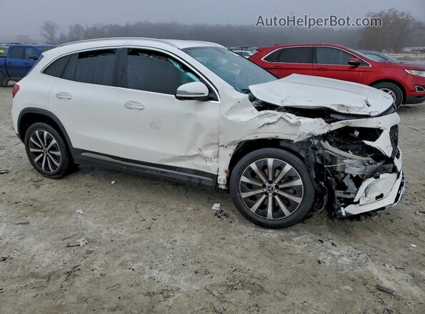 W1N4N4HB1MJ244331 2021 MERCEDES-BENZ GLA Белый Передняя правая четверть