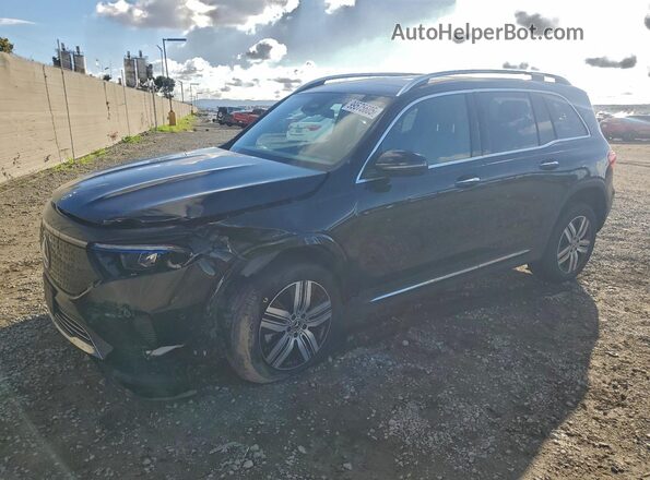 W1N9M0CB0RN087058 2024 MERCEDES-BENZ EQB Black წინა მარცხენა ხედი სამი მეოთხედიდან