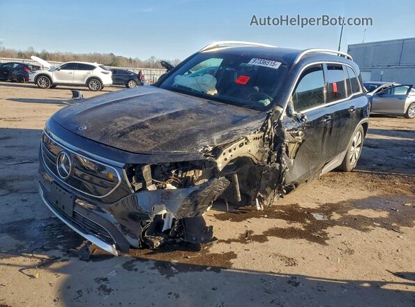 W1N9M0CB2PN057458 2023 MERCEDES-BENZ EQB Черный Передняя левая четверть