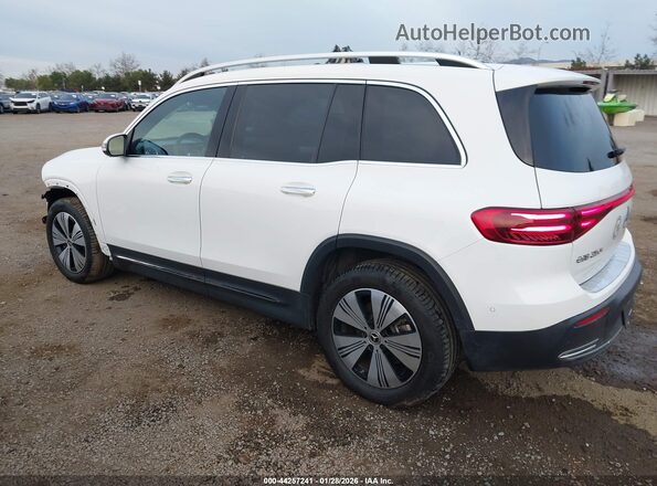 W1N9M0CB6RN091650 2024 MERCEDES-BENZ EQB 250 SUV White Trasero izquierdo