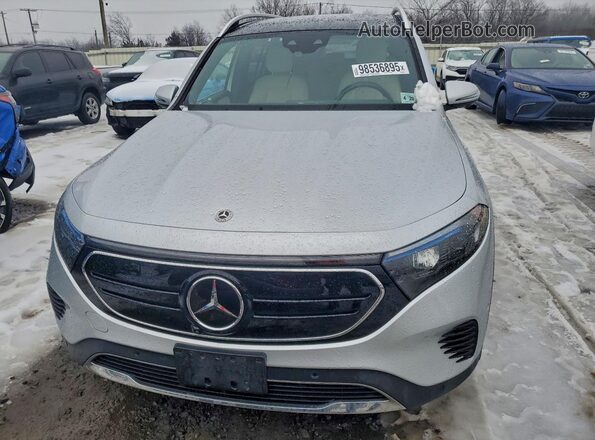 W1N9M0KB8PN036583 2023 MERCEDES-BENZ EQB Серебряный Вид спереди