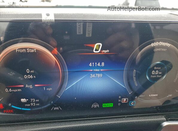 W1N9M0KB8PN036583 2023 MERCEDES-BENZ EQB Серебряный Вид щитка приборов