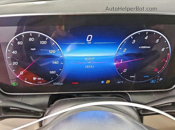 W1NKM4GB4RF123721 2024 MERCEDES-BENZ GLC-CLASS Белый Вид щитка приборов