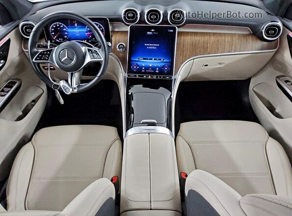 W1NKM4GB4RF123721 2024 MERCEDES-BENZ GLC-CLASS Белый Вид панели приборов