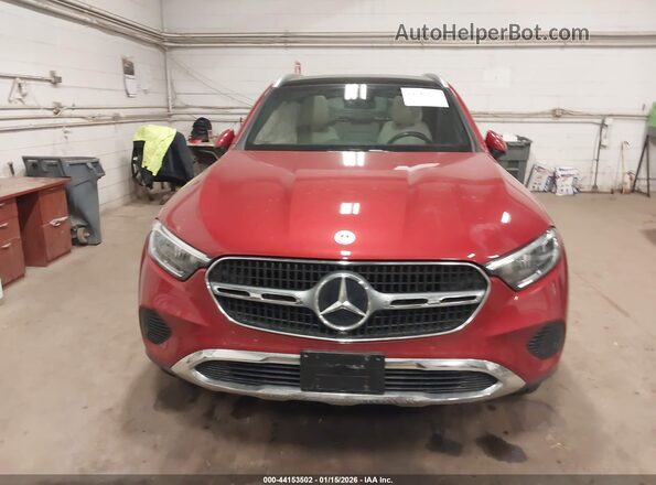 W1NKM4HB8PF031197 2023 MERCEDES-BENZ GLC 300 Red Widok zestawu wskaźników