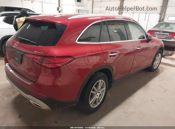 W1NKM4HB8PF031197 2023 MERCEDES-BENZ GLC 300 Red Tył prawy