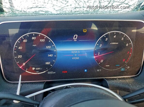 W1NKM4HB8PU017974 2023 MERCEDES-BENZ GLC-CLASS Синий Вид щитка приборов
