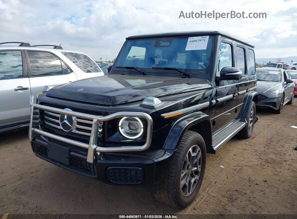 W1NWH1AB7SX040183 2025 MERCEDES-BENZ G 550 Черный Передняя левая четверть