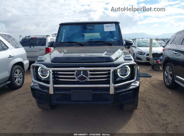 W1NWH1AB7SX040183 2025 MERCEDES-BENZ G 550 Черный Вид щитка приборов