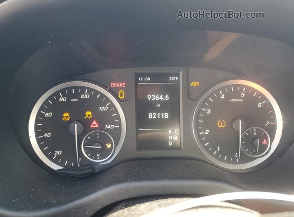 W1YV0BEY6M3768520 2021 MERCEDES-BENZ METRIS Серебряный Вид щитка приборов