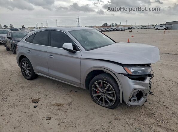 WA124AFY3S2058007 2025 AUDI SQ5 Серебряный Передняя правая четверть