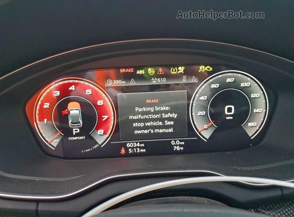 WA124AFY3S2058007 2025 AUDI SQ5 Серебряный Вид щитка приборов