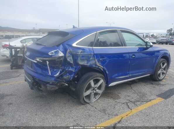 WA124AFY4N2039325 2022 AUDI SQ5 Синий Задняя правая четверть