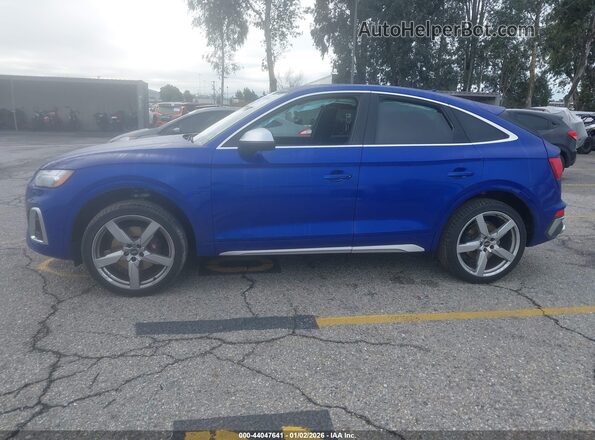 WA124AFY4N2039325 2022 AUDI SQ5 Синий Панорамный вид салона 360°