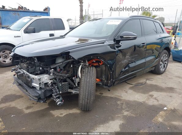 WA124BGF7SA017999 2025 AUDI Q6 E-TRON Black Передня ліва чверть
