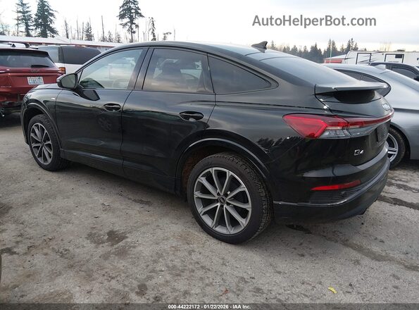 WA132BFZXNP016563 2022 AUDI Q4 Black Trasero izquierdo