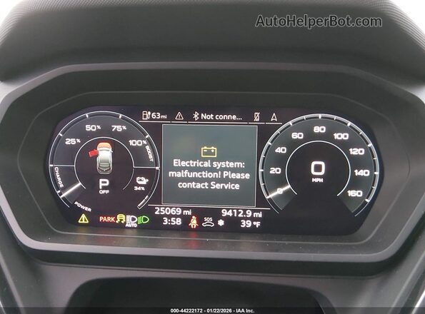 WA132BFZXNP016563 2022 AUDI Q4 Black Vista de los asientos traseros