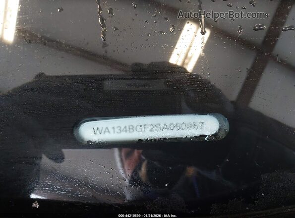 WA134BGF2SA060957 2025 AUDI Q6 E-TRON Gray Вид підкапотного простору