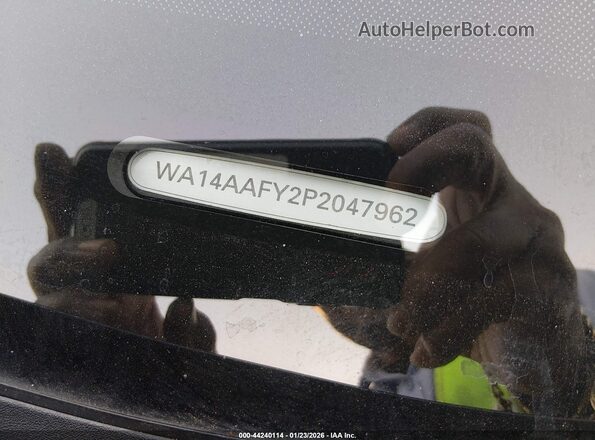 WA14AAFY2P2047962 2023 AUDI Q5 Gray ძრავის განყოფილების ხედი