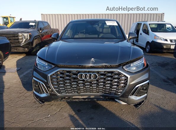 WA14AAFY2P2047962 2023 AUDI Q5 Gray უკანა სალონის ხედი