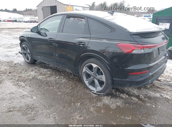 WA14UBFZ3RP074793 2024 AUDI Q4 Black Задня ліва чверть