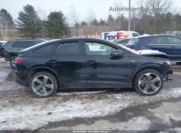 WA14UBFZ3RP074793 2024 AUDI Q4 Black Вид задньої частини салону