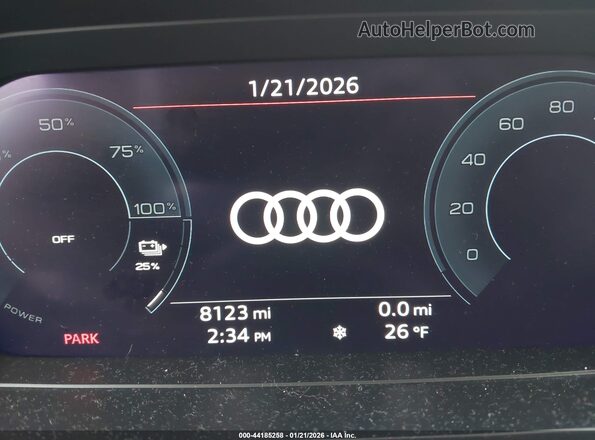 WA14UBFZ3RP074793 2024 AUDI Q4 Black Вид задніх сидінь