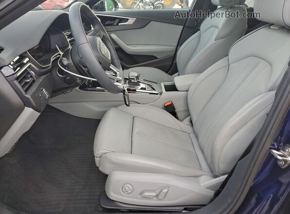 WA18AAF41SA002315 2025 AUDI OTHER Синий Вид салона спереди