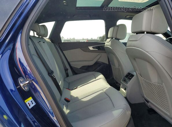WA18AAF41SA002315 2025 AUDI OTHER Синий Вид задней части салона