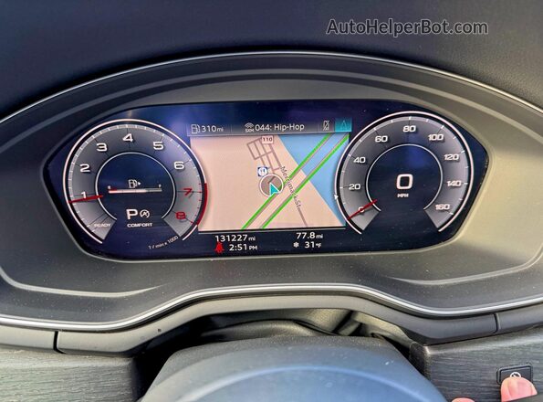 WA18NAF44LA032477 2020 AUDI OTHER Gray Widok deski rozdzielczej