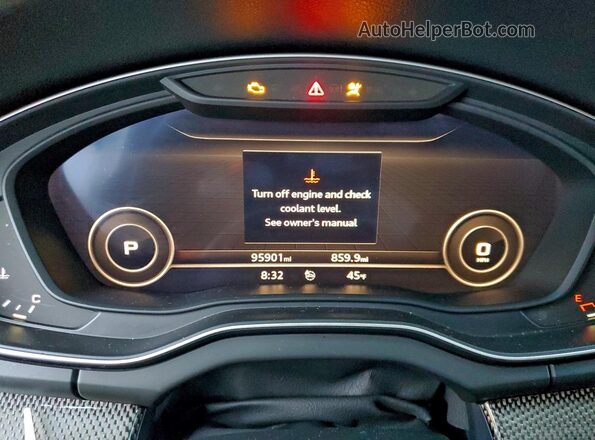 WA1A4AFY3J2166556 2018 AUDI SQ5 Белый Вид щитка приборов