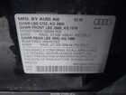 2018 Audi Sq5 3.0t Premium Plus Черный vin: WA1A4AFY4J2135591
